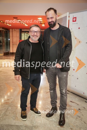  Bojan Emeršič, igralec;  Uroš Fürst, igralecPohujšanje v dolini šentflorjanski, premiera predstave