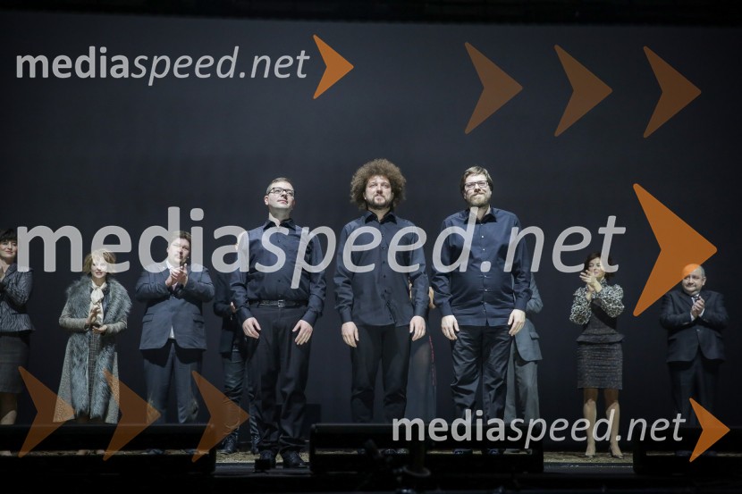  Goran  Krmac, glasbenik;  Janez Dovč, glasbenik;  Kristijan Krajnčan, glasbenikPohujšanje v dolini šentflorjanski, premiera predstave