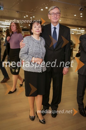  Barbara Miklič Türk;  Danilo Türk, nekdanji predsednik Republike SlovenijePohujšanje v dolini šentflorjanski, premiera predstave