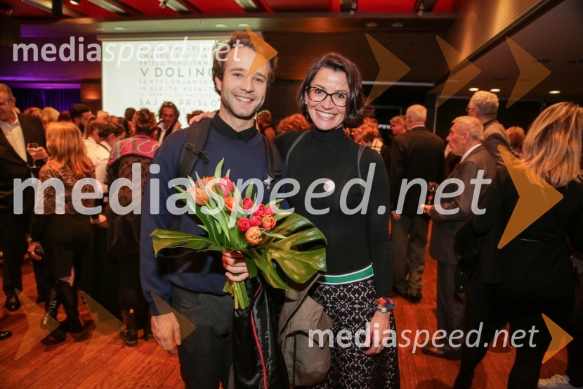  Nik  Škrlec, igralec;  Simona BalePohujšanje v dolini šentflorjanski, premiera predstave