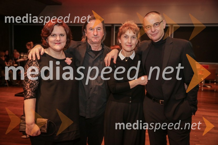  Uršula Cetinski, generalna direktorica, Cankarjev dom;  Eduard Miler, režiser;  Barbara Hieng Samobor, direktorica MGL;   Igor  Samobor, igralec, direktor SNG Drama LjubljanaPohujšanje v dolini šentflorjanski, premiera predstave