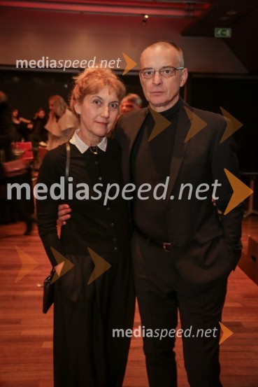  Barbara Hieng Samobor, direktorica MGL;   Igor  Samobor, igralec, direktor SNG Drama LjubljanaPohujšanje v dolini šentflorjanski, premiera predstave
