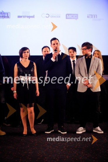  Laura  Gričar, producentka;  Igor Pečoler, direktor fotografije;  Nejc  Jezernik, direktor izbora igralcevDualizem, predpremiera Spletne serije