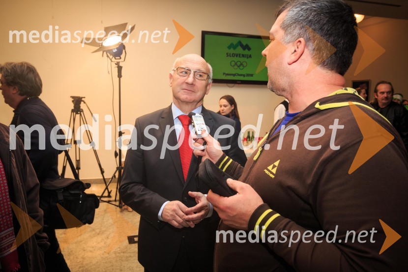  Bogdan Gabrovec, predsednik Olimpijskega komiteja Slovenije, predsednik Judo zveze SlovenijePredstavitev slovenske olimpijske reprezentance - Pjongčang 2018