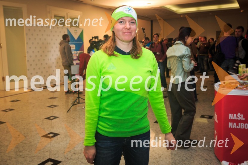  Maruša Ferk, smučarka (Slovenija)Predstavitev slovenske olimpijske reprezentance - Pjongčang 2018