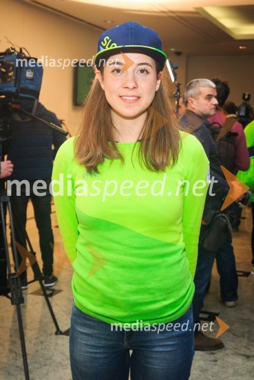  Urška Poje, biatlonka (Slovenija)Predstavitev slovenske olimpijske reprezentance - Pjongčang 2018