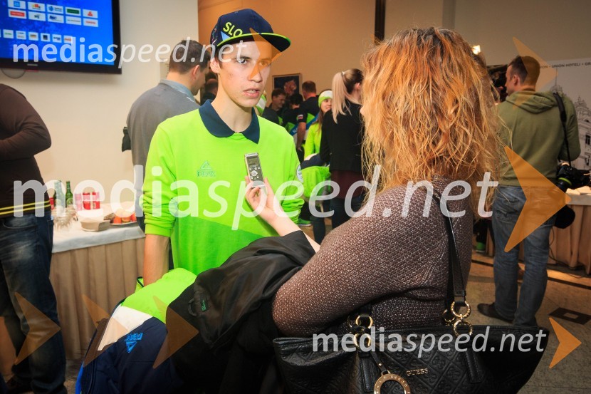  Tilen Bartol, smučarski skakalecPredstavitev slovenske olimpijske reprezentance - Pjongčang 2018