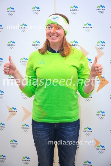  Maruša Ferk, smučarka (Slovenija)Predstavitev slovenske olimpijske reprezentance - Pjongčang 2018