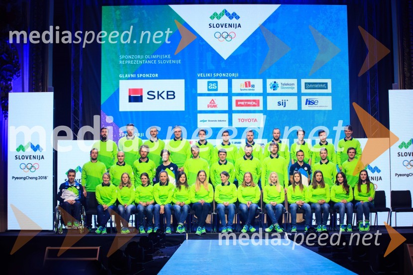 Predstavitev slovenske olimpijske reprezentance - Pjongčang 2018Predstavitev slovenske olimpijske reprezentance - Pjongčang 2018