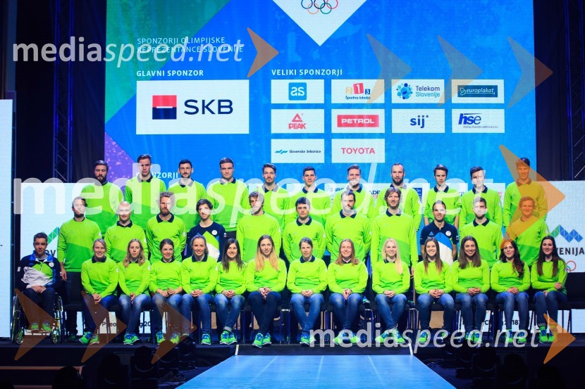 Predstavitev slovenske olimpijske reprezentance - Pjongčang 2018Predstavitev slovenske olimpijske reprezentance - Pjongčang 2018