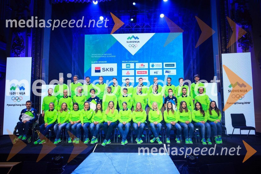 Predstavitev slovenske olimpijske reprezentance - Pjongčang 2018Predstavitev slovenske olimpijske reprezentance - Pjongčang 2018
