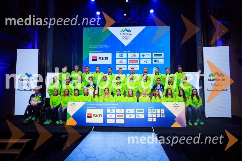 Predstavitev slovenske olimpijske reprezentance - Pjongčang 2018Predstavitev slovenske olimpijske reprezentance - Pjongčang 2018