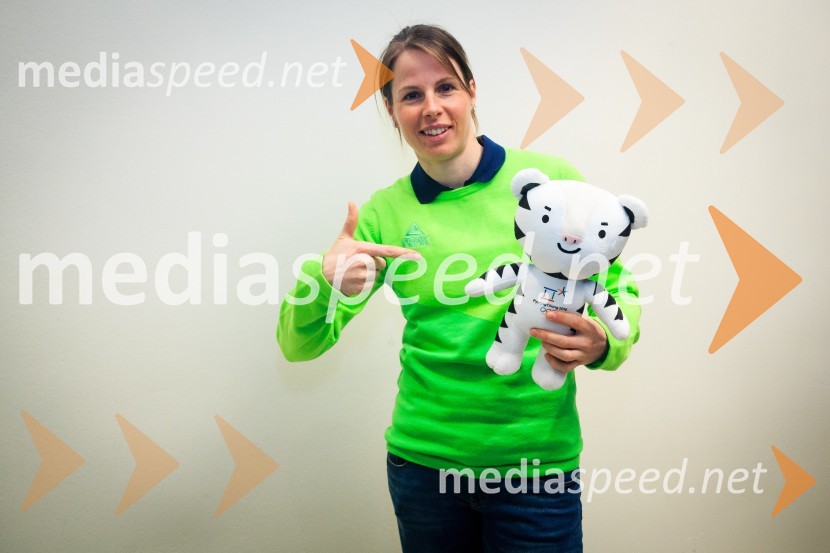  Vesna  Fabjan, smučarska tekačicaPredstavitev slovenske olimpijske reprezentance - Pjongčang 2018