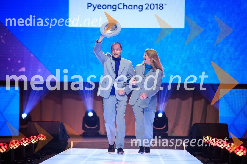  ... ;  Špela Pretnar, nekdanja smučarka in predstavnica za odnose z javnostmi,Smučarska zveza Slovenije Predstavitev slovenske olimpijske reprezentance - Pjongčang 2018