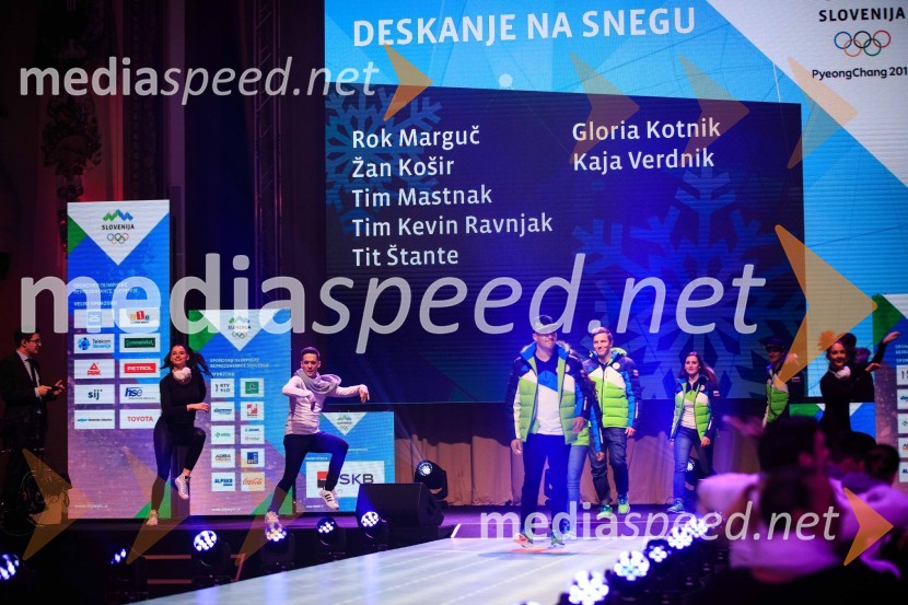 Predstavitev slovenske olimpijske reprezentance - Pjongčang 2018Predstavitev slovenske olimpijske reprezentance - Pjongčang 2018