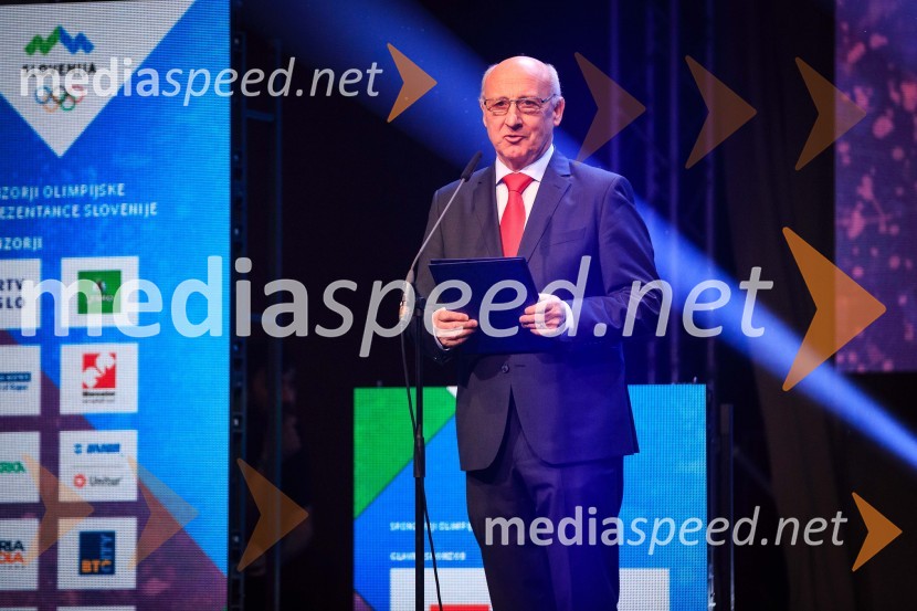  Bogdan Gabrovec, predsednik Olimpijskega komiteja Slovenije, predsednik Judo zveze SlovenijePredstavitev slovenske olimpijske reprezentance - Pjongčang 2018