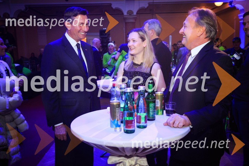  Borut Pahor, predsednik Republike Slovenije;  ... ;  ... Predstavitev slovenske olimpijske reprezentance - Pjongčang 2018