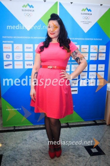  Maja Založnik, glasbenicaPredstavitev slovenske olimpijske reprezentance - Pjongčang 2018