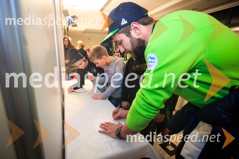  Filip Flisar, smučar prostega slogaPredstavitev slovenske olimpijske reprezentance - Pjongčang 2018