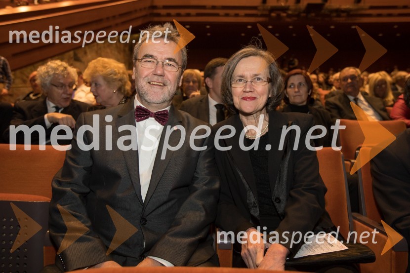 mag. Zdravko Luketič, podžupan, Mestna občina Maribor;  Nilda LuketičMoč usode, premiera opere