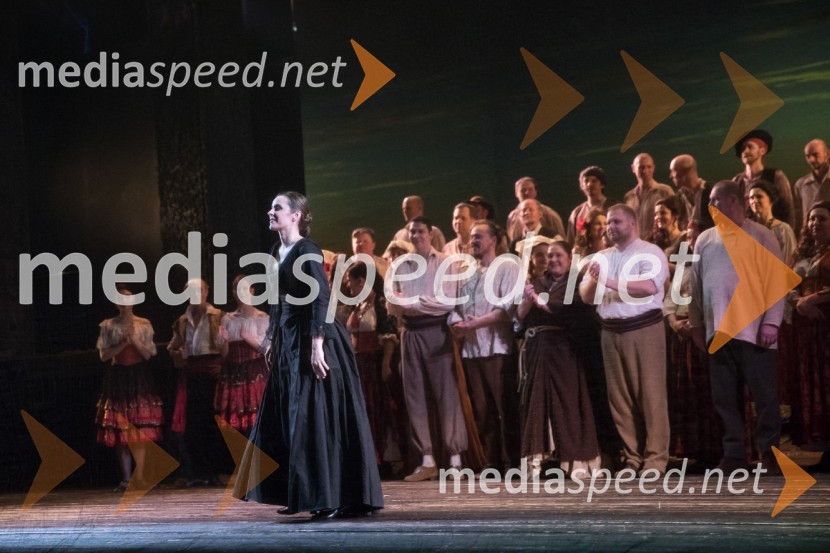  Valentina Čuden, operna pevkaMoč usode, premiera opere