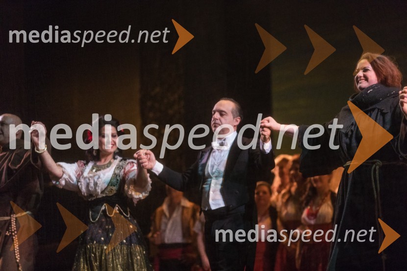  Irena  Petkova, operna pevka;  Gianluca Martinenghi, dirigent;  Rebeka Lokar, operna pevkaMoč usode, premiera opere