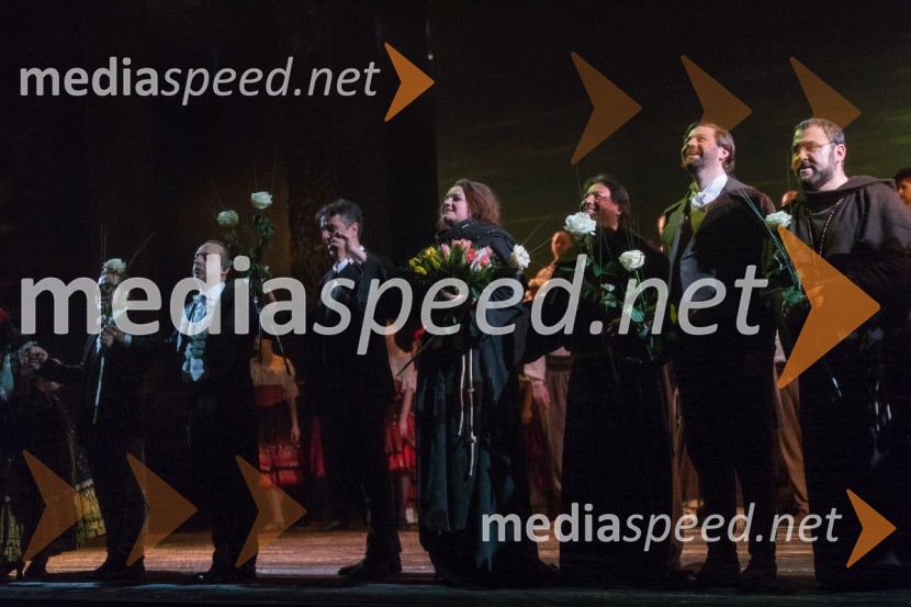  ... ;  ... ;  Pier Francesco  Maestrini, režiser;  Rebeka Lokar, operna pevka;  Renzo Zulian, operni pevec;  Jure Počkaj, operni solist;  Jaki Jurgec, operni solistMoč usode, premiera opere