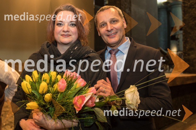  Rebeka Lokar, operna pevka;  Danilo Rošker, direktor SNG MariborMoč usode, premiera opere