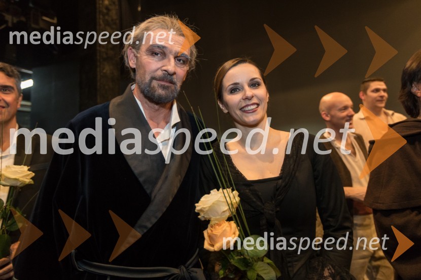  Alfonz Kodrič, operni pevec;  Valentina Čuden, operna pevkaMoč usode, premiera opere