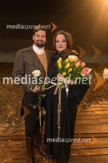  Jure Počkaj, operni solist;  Rebeka Lokar, operna pevkaMoč usode, premiera opere