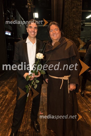  Pier Francesco  Maestrini, režiser;  Renzo Zulian, operni pevecMoč usode, premiera opere