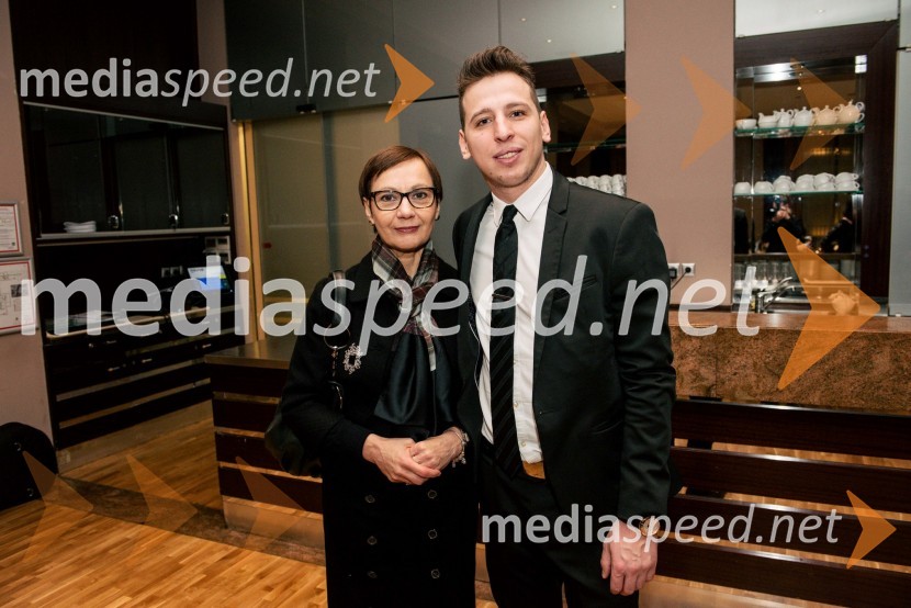  Vlasta Jurečič, A Banka;  ... Burns-Prešeren night