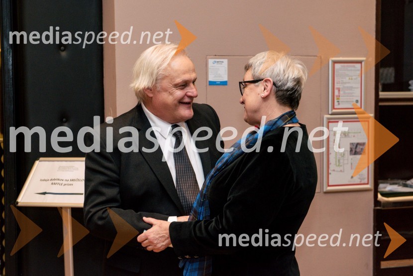  Pavle Ravnohrib, igralec;  Majda Debevc, The Keeper of the quaichBurns-Prešeren night