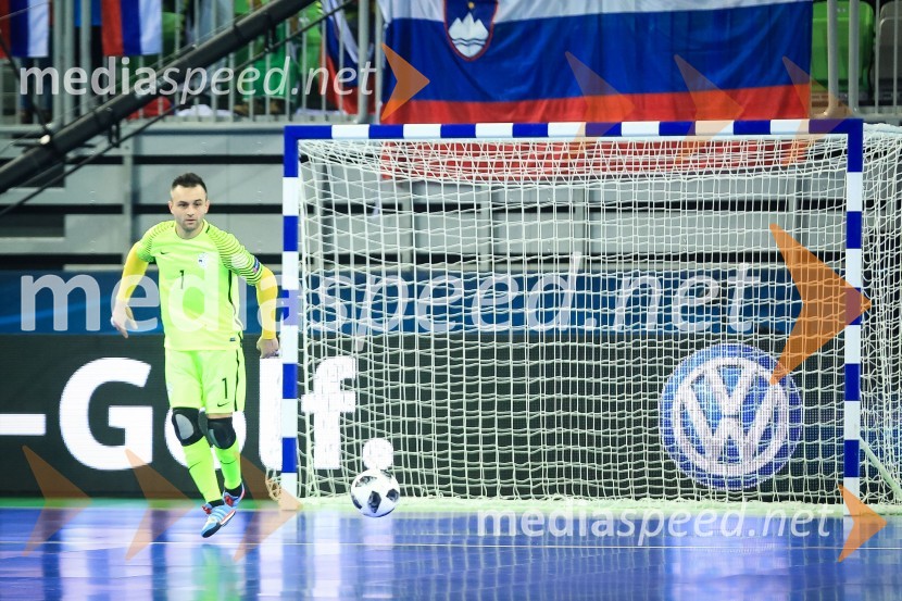  Damir Puškar, nogometašFutsal EURO 2018, Italija - Slovenija