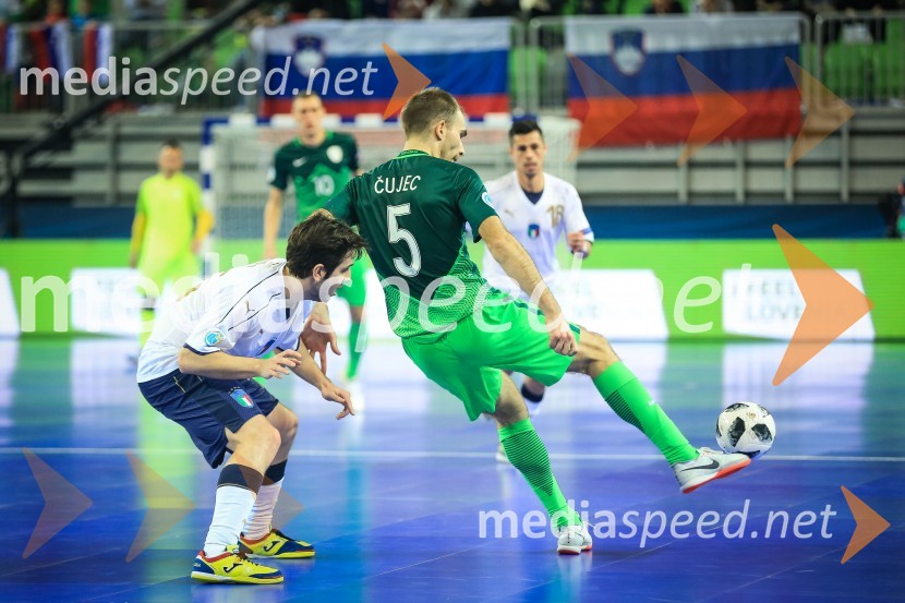  ... ;  Kristjan Čujec, nogometašFutsal EURO 2018, Italija - Slovenija