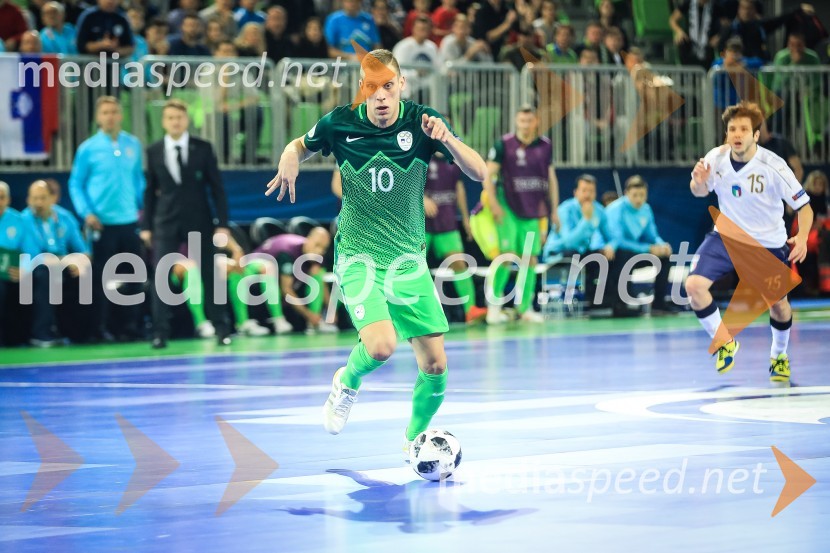 Alen Fetić , nogometašFutsal EURO 2018, Italija - Slovenija