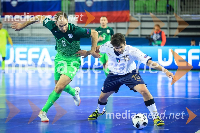  Kristjan Čujec, nogometaš;  ... Futsal EURO 2018, Italija - Slovenija