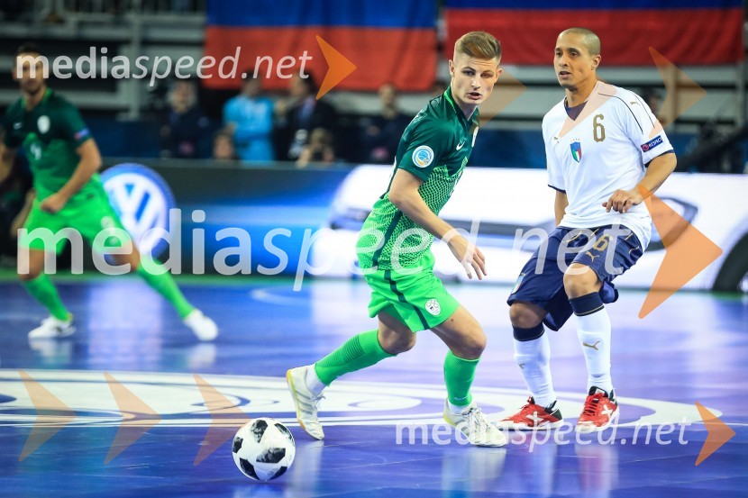  Matej Fideršek, nogometaš;  ... Futsal EURO 2018, Italija - Slovenija