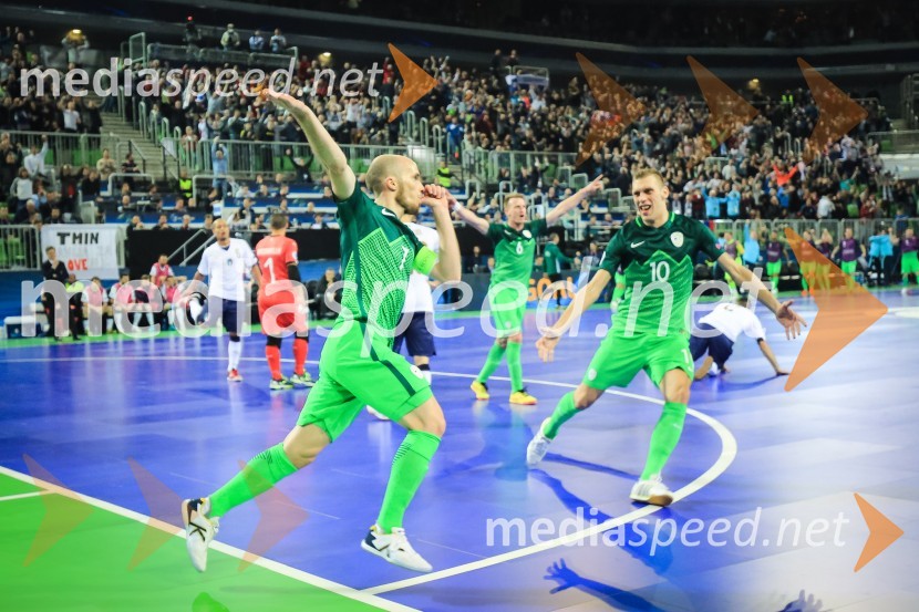  Igor Osredkar, nogometaš;  Alen Fetić , nogometašFutsal EURO 2018, Italija - Slovenija