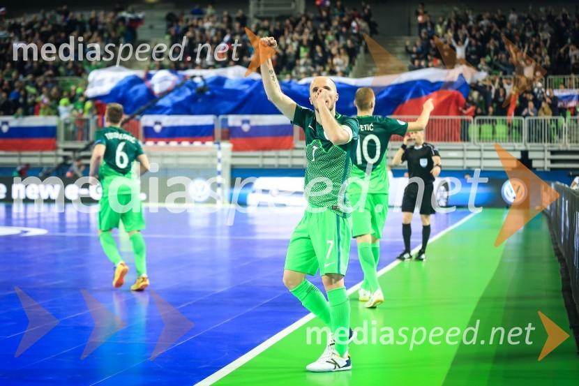  Igor Osredkar, nogometašFutsal EURO 2018, Italija - Slovenija