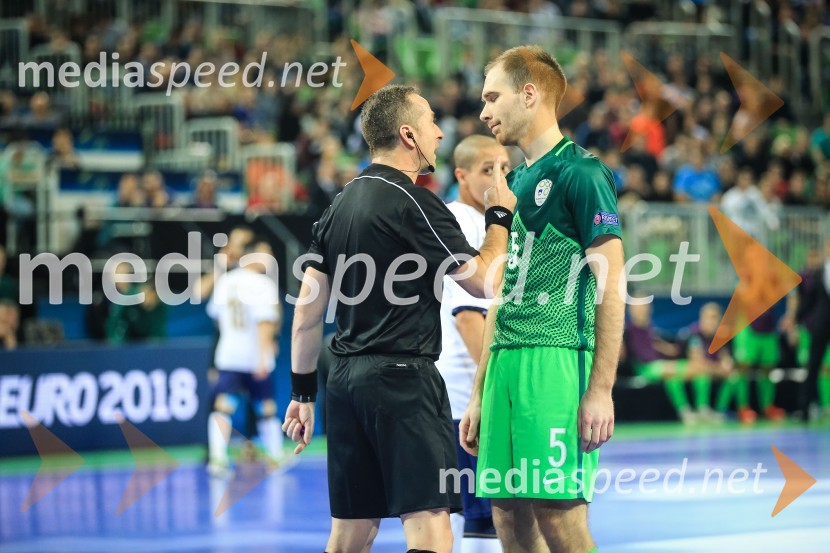 ... ;  Kristjan Čujec, nogometašFutsal EURO 2018, Italija - Slovenija
