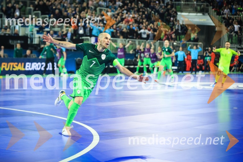  Igor Osredkar, nogometašFutsal EURO 2018, Italija - Slovenija