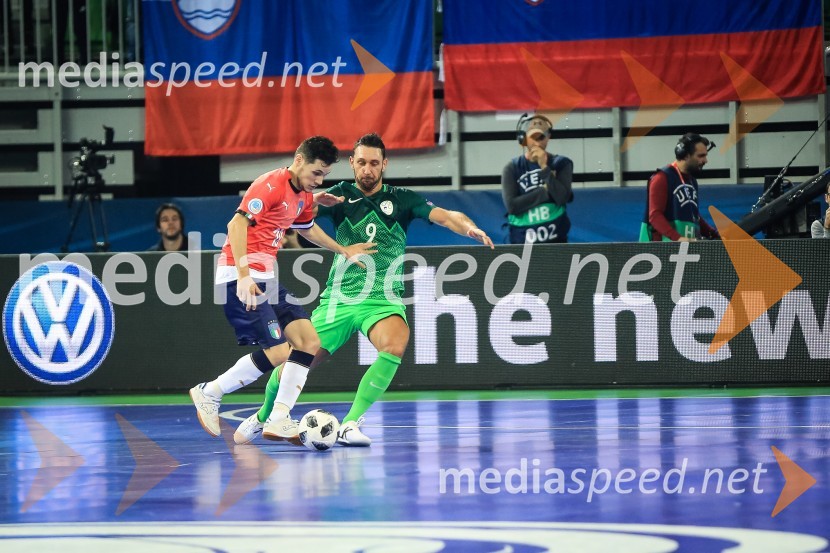  ... ;  Gašper Vrhovec	, nogometaš	Futsal EURO 2018, Italija - Slovenija