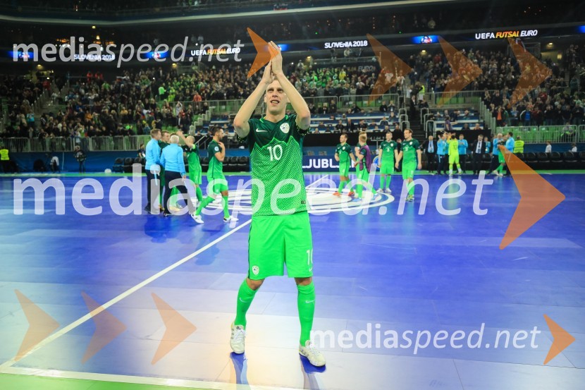  Alen Fetić , nogometašFutsal EURO 2018, Italija - Slovenija