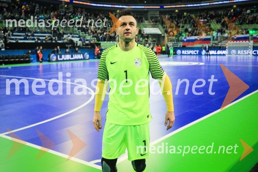  Damir Puškar, nogometašFutsal EURO 2018, Italija - Slovenija