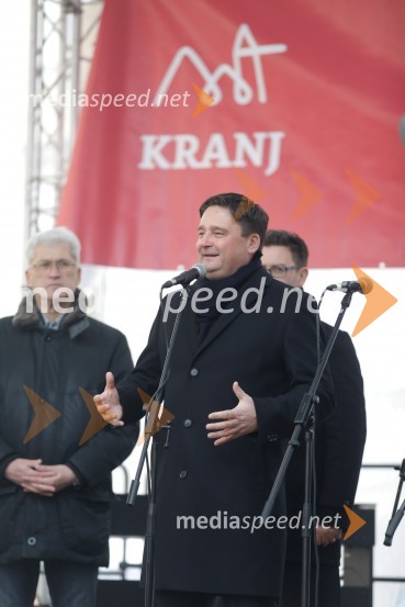  Boštjan Trilar, župan mestne občine KranjPrešernov smenj