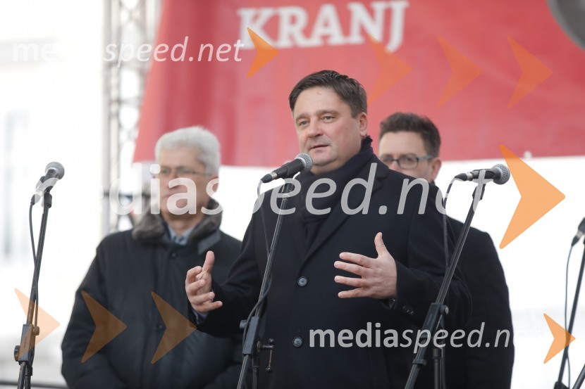  Boštjan Trilar, župan mestne občine KranjPrešernov smenj