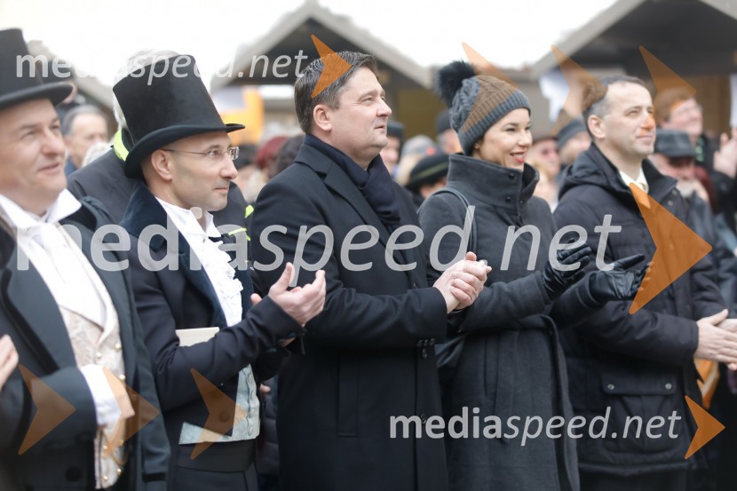  ... ;  Boštjan Trilar, župan mestne občine Kranj;  ... ;  ... Prešernov smenj