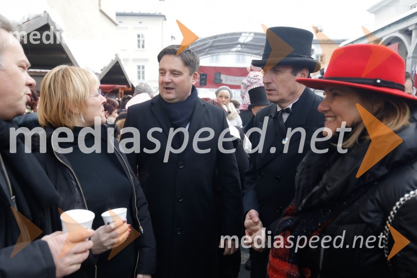  ... ;  Boštjan Trilar, župan mestne občine Kranj;  ... ;  ... Prešernov smenj