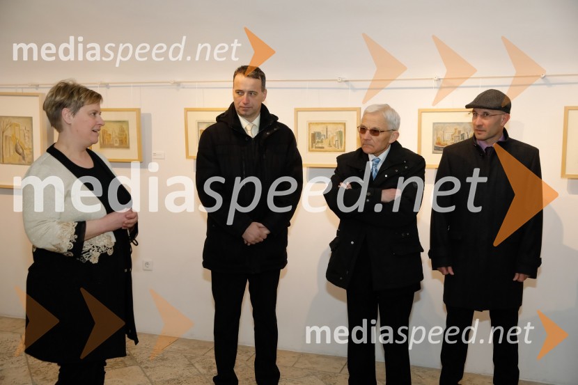  ... ;  ... ;  Anton Peršak, minister za kulturo;  Tomaž Štefe, direktor Zavoda za turizem in kulturo KranjPrešernov smenj